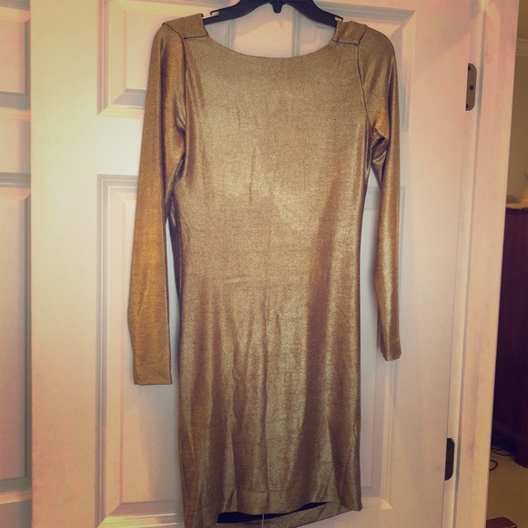 House of CB Gold cocktail dress - Picture 2 of 9